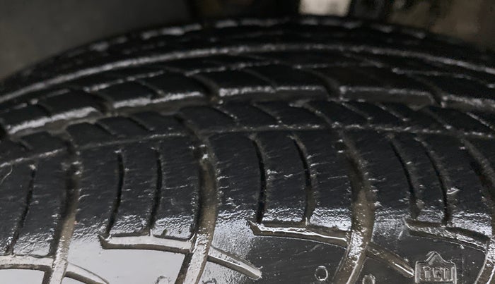 2018 Skoda Rapid 1.6 MPI MT ACTIVE, Petrol, Manual, 7,704 km, Left Front Tyre Tread