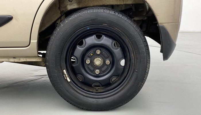 2014 Maruti Alto K10 VXI P, Petrol, Manual, 28,647 km, Left Rear Wheel