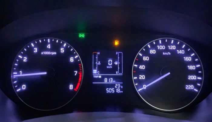 2015 Hyundai Elite i20 SPORTZ 1.2, Petrol, Manual, 50,518 km, Odometer Image