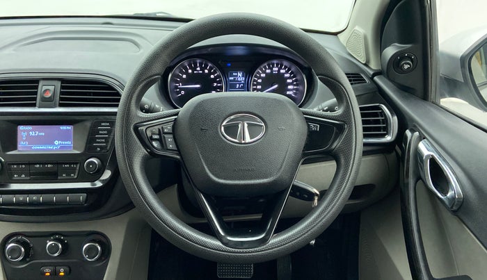 2019 Tata Tiago XZA 1.2 REVOTRON, Petrol, Automatic, 11,695 km, Steering Wheel Close Up