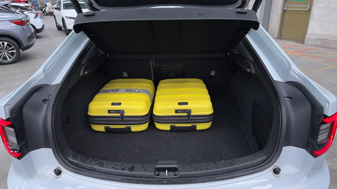 2022 Polestar 2 Std Range Single Motor 69kwh, Automatic, 36647 km, Boot Inside View with Luggage