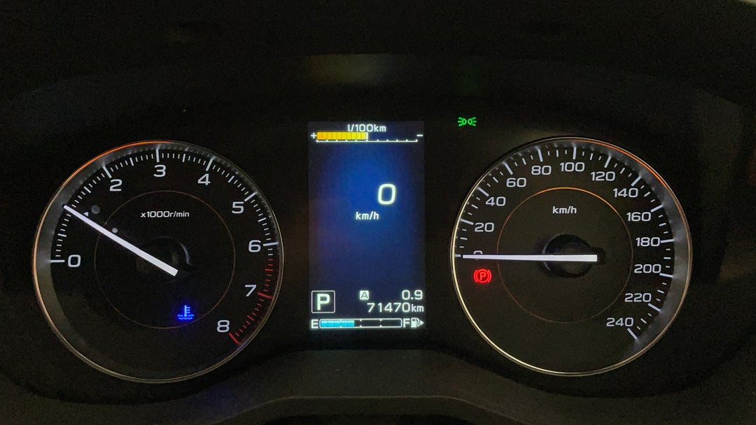 2018 Subaru XV 2.0i, Automatic, 71470 km, Odometer View