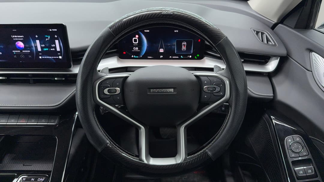 2025 GWM Haval H6 Lux, Automatic, 7556 km, Steering Wheel Close-up