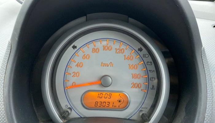2012 Maruti Ritz VXI, Petrol, Manual, 83,031 km, Odometer Image