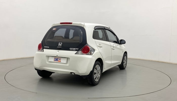 2012 Honda Brio S MT, Petrol, Manual, 90,437 km, Right Back Diagonal