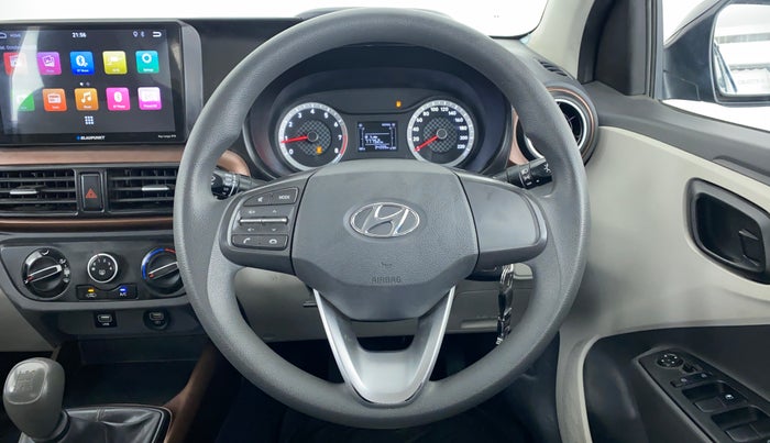 2021 Hyundai AURA S CNG, CNG, Manual, 34,584 km, Steering Wheel Close Up