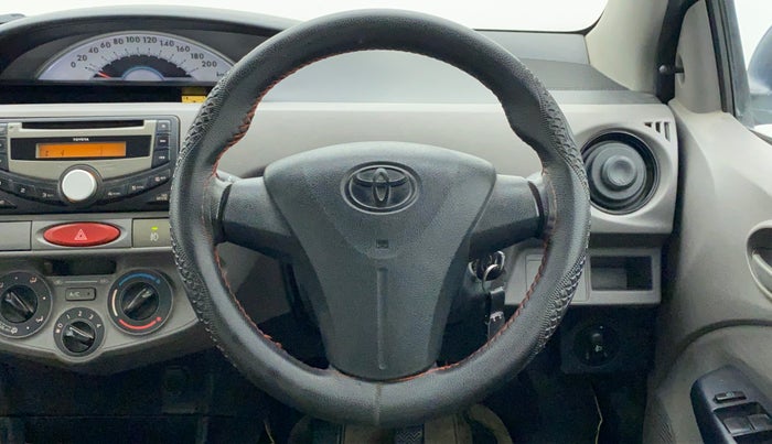 2011 Toyota Etios Liva G, Petrol, Manual, 48,721 km, Steering Wheel Close Up