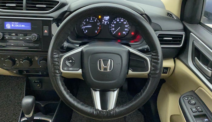 2023 Honda Amaze 1.2L I-VTEC S CVT, Petrol, Automatic, 9,880 km, Steering Wheel Close Up