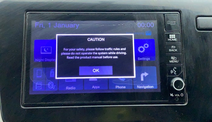 2018 Honda City V MT PETROL, Petrol, Manual, 14,437 km, Infotainment system - GPS Card not working/missing