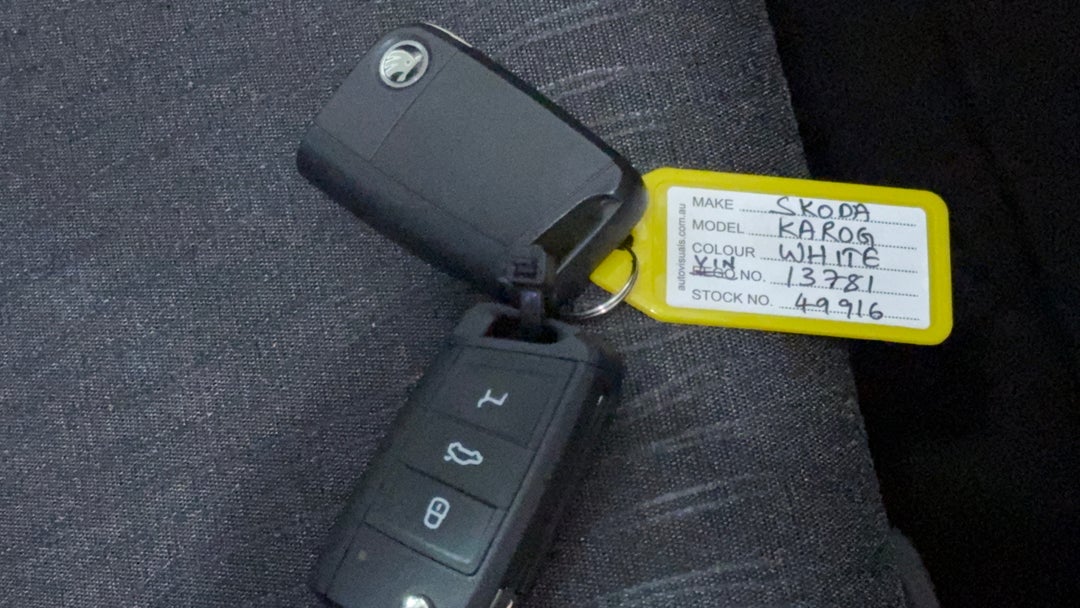 2019 SKODA Karoq 110tsi, Automatic, 67739 km, Key Close-up