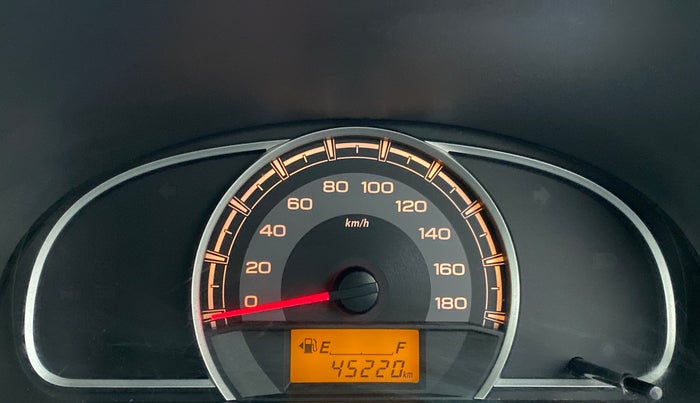 2016 Maruti Alto 800 VXI, Petrol, Manual, 45,265 km, Odometer Image