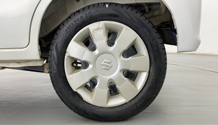 2015 Maruti Alto K10 VXI, Petrol, Manual, 34,855 km, Left Rear Wheel
