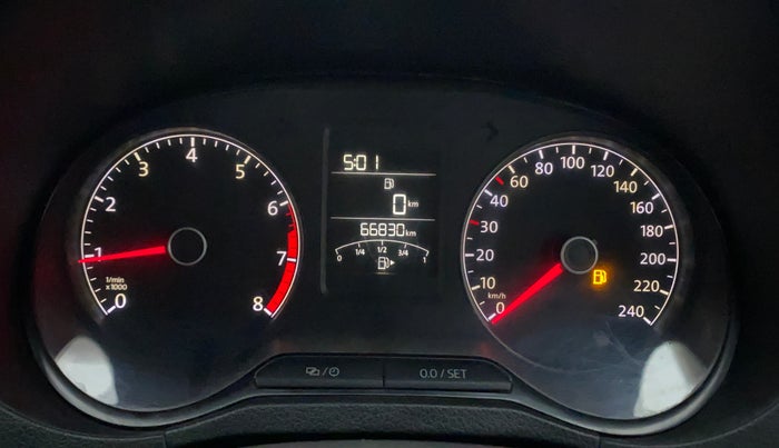 2015 Volkswagen Polo HIGHLINE1.2L, Petrol, Manual, 66,830 km, Odometer Image