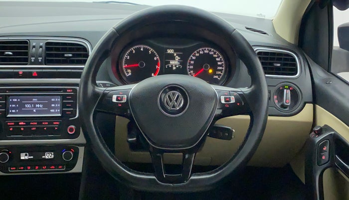 2015 Volkswagen Polo HIGHLINE1.2L, Petrol, Manual, 66,830 km, Steering Wheel Close Up