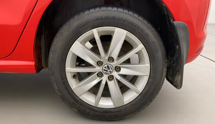 2015 Volkswagen Polo HIGHLINE1.2L, Petrol, Manual, 66,830 km, Left Rear Wheel