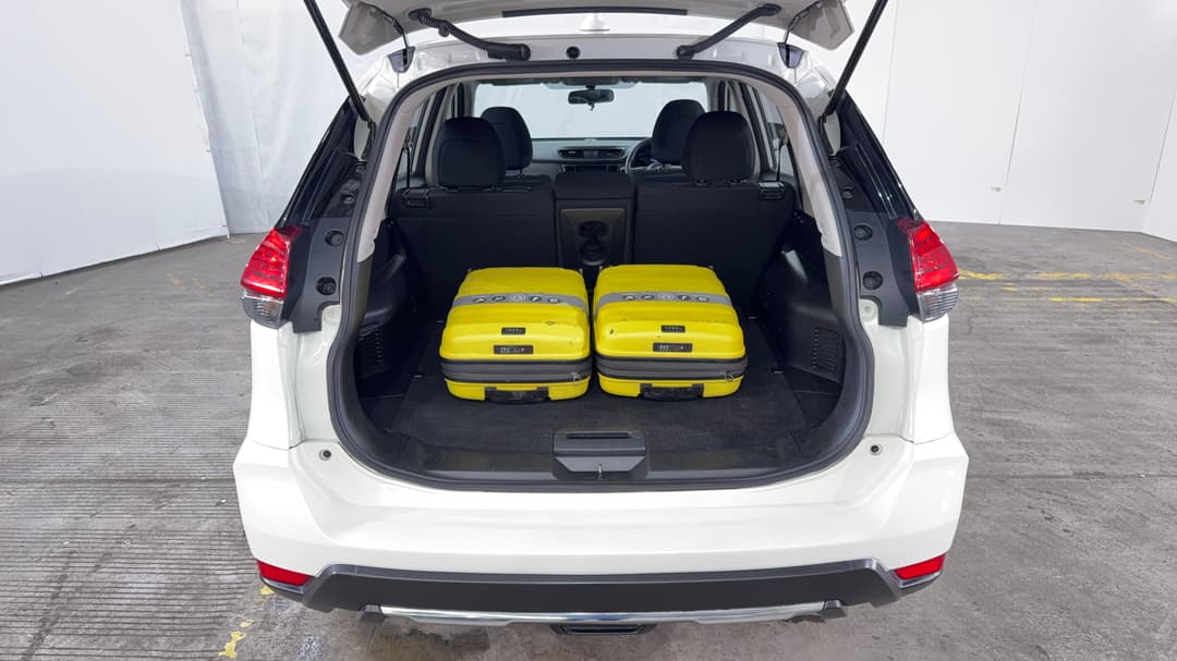 2020 Nissan X-trail St (2WD) (5yr), Automatic, 43752 km, Boot Inside View with Luggage