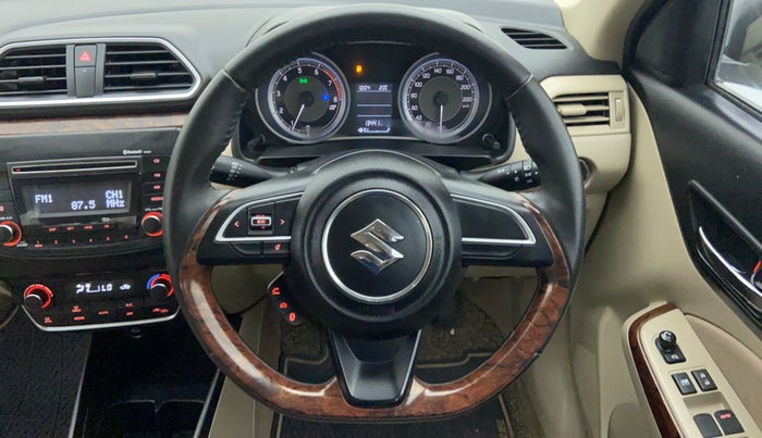 2020 Maruti Dzire ZXI, Petrol, Manual, 13,502 km, Steering Wheel Close Up