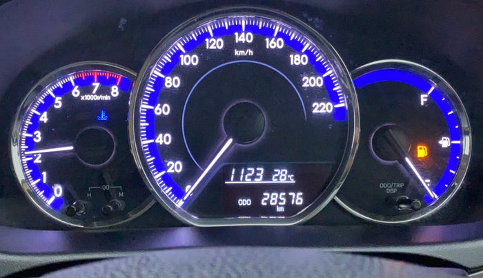 2018 Toyota YARIS J MT, Petrol, Manual, 28,753 km, Odometer Image