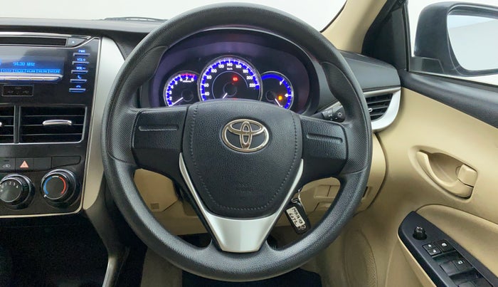 2018 Toyota YARIS J MT, Petrol, Manual, 28,753 km, Steering Wheel Close Up