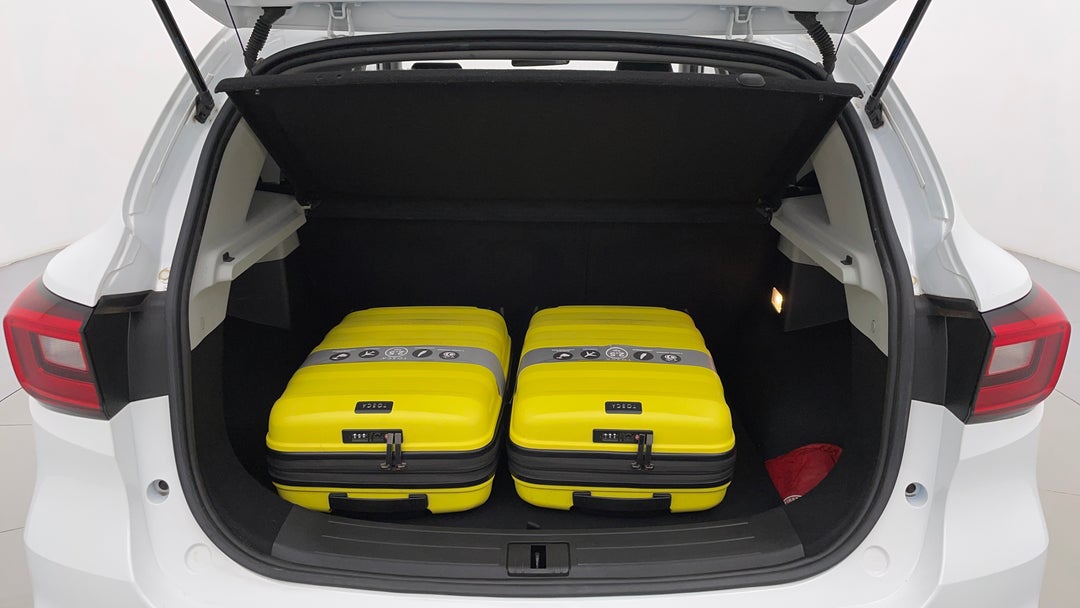 Boot Inside View with Luggage
