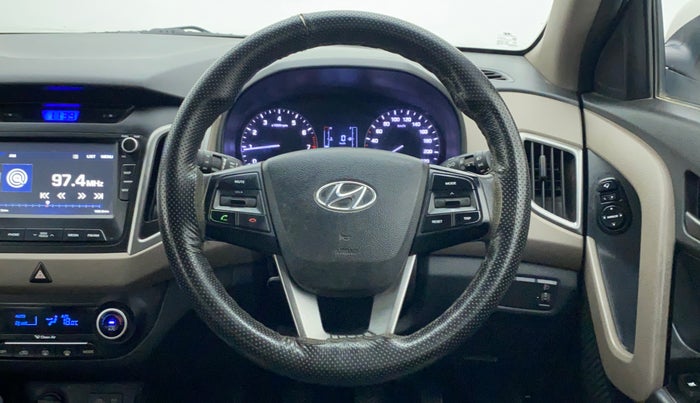 2016 Hyundai Creta 1.6 SX PLUS VTVT, Petrol, Manual, 40,642 km, Steering Wheel Close Up