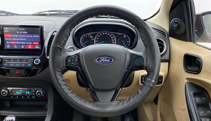 2018 Ford Figo Aspire 1.2 TITANIUM PETROL, Petrol, Manual, 56,308 km, Steering Wheel Close Up