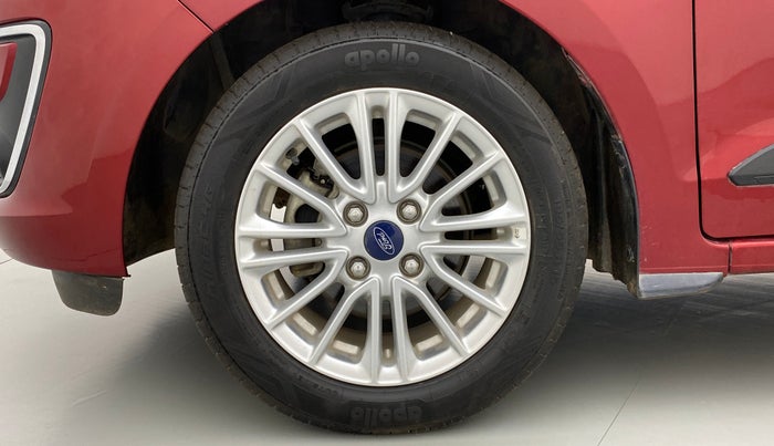 2018 Ford Figo Aspire 1.2 TITANIUM PETROL, Petrol, Manual, 56,308 km, Left Front Wheel