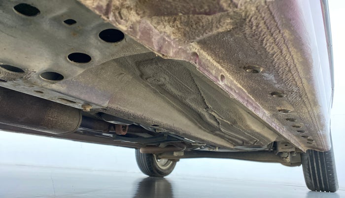 2018 Ford Figo Aspire 1.2 TITANIUM PETROL, Petrol, Manual, 56,308 km, Right Side Underbody