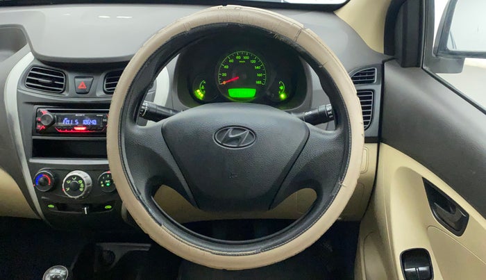 2018 Hyundai Eon ERA +, Petrol, Manual, 39,371 km, Steering Wheel Close Up