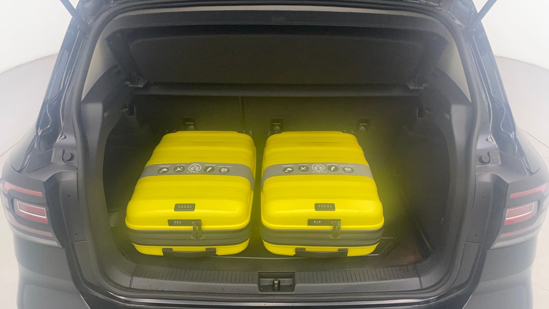 Boot Inside View with Luggage