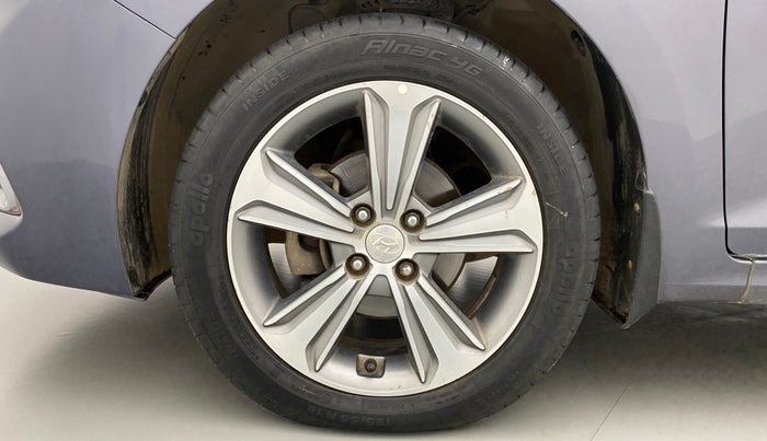 2017 Hyundai Verna 1.6 CRDI SX + AT, Diesel, Automatic, 91,968 km, Left Front Wheel