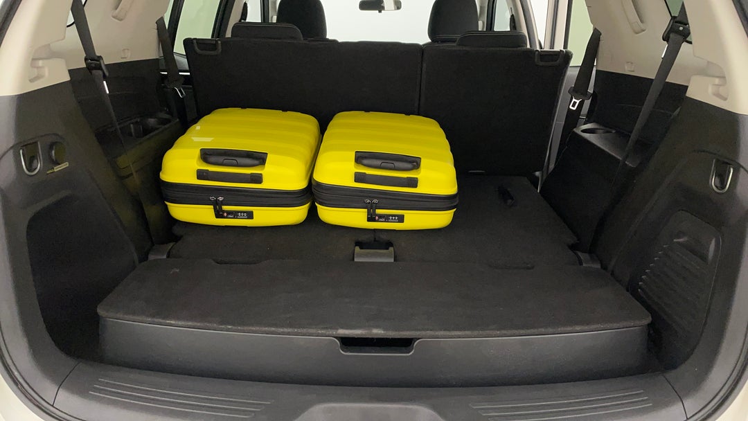 Boot Inside View with Luggage