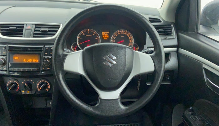 2015 Maruti Swift VDI ABS, Diesel, Manual, 1,04,977 km, Steering Wheel Close-up