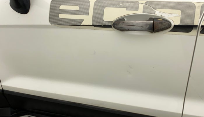 2018 Ford Ecosport AMBIENTE 1.5L DIESEL, Diesel, Manual, 37,750 km, Front passenger door - Minor scratches