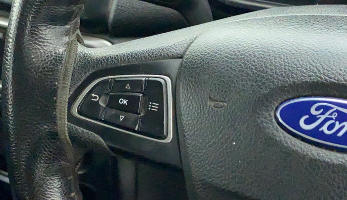 2018 Ford Ecosport AMBIENTE 1.5L DIESEL, Diesel, Manual, 37,750 km, Steering wheel - Sound system control not functional