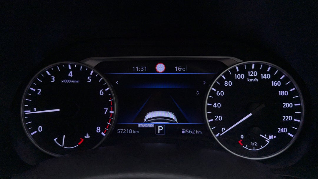 2023 Nissan Juke St-l, Automatic, 57218 km, Odometer View