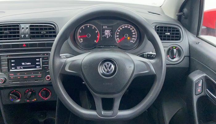 2019 Volkswagen Polo Trendline 1.0 L Petrol, Petrol, Manual, 60,505 km, Steering Wheel Close Up