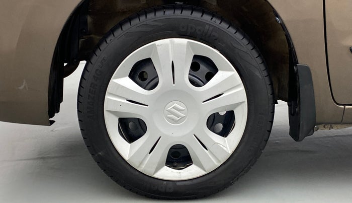 2017 Maruti Wagon R 1.0 VXI, Petrol, Manual, 52,948 km, Left Front Wheel