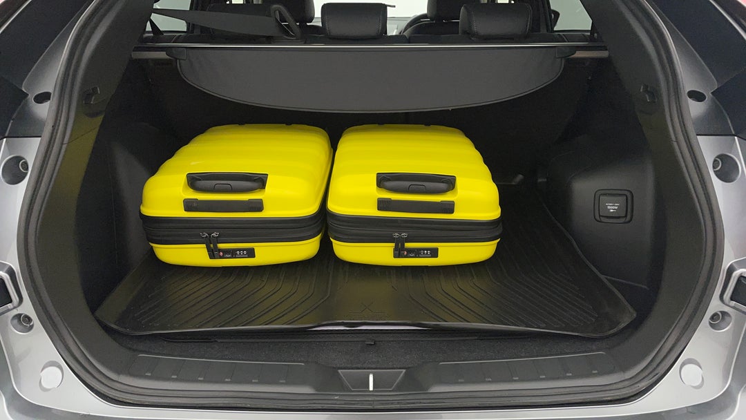 Boot Inside View with Luggage