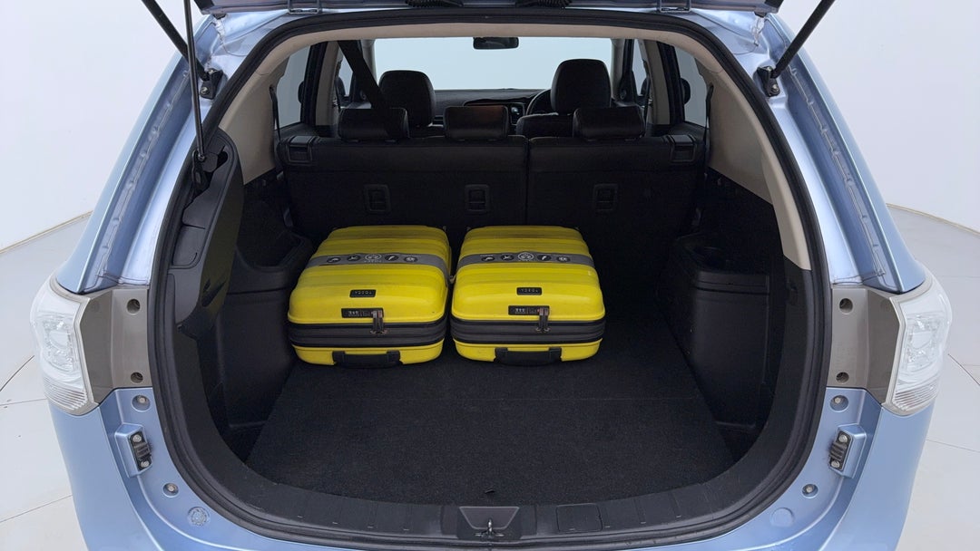 Boot Inside View with Luggage