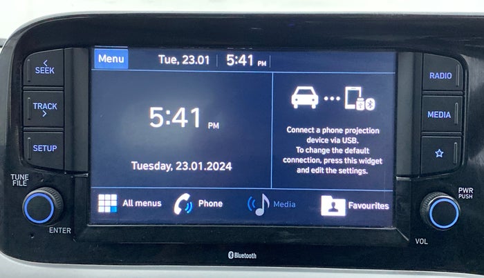2019 Hyundai GRAND I10 NIOS SPORTZ AMT 1.2 KAPPA VTVT, Petrol, Automatic, 85,368 km, Infotainment System