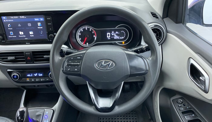2019 Hyundai GRAND I10 NIOS SPORTZ AMT 1.2 KAPPA VTVT, Petrol, Automatic, 85,368 km, Steering Wheel Close Up