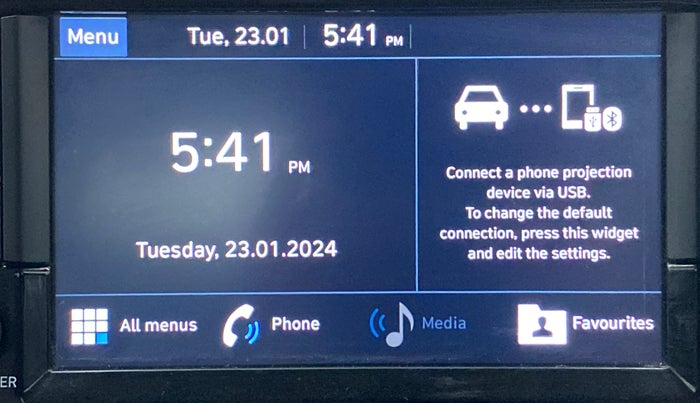 2019 Hyundai GRAND I10 NIOS SPORTZ AMT 1.2 KAPPA VTVT, Petrol, Automatic, 85,368 km, Touchscreen Infotainment System