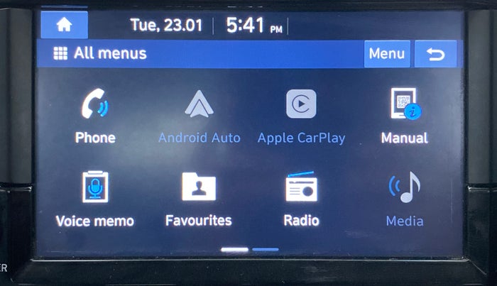 2019 Hyundai GRAND I10 NIOS SPORTZ AMT 1.2 KAPPA VTVT, Petrol, Automatic, 85,368 km, Apple CarPlay and Android Auto