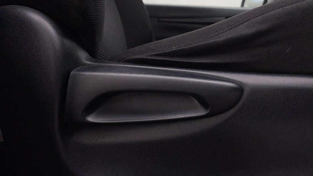 Drivers Side Adjustment Panel