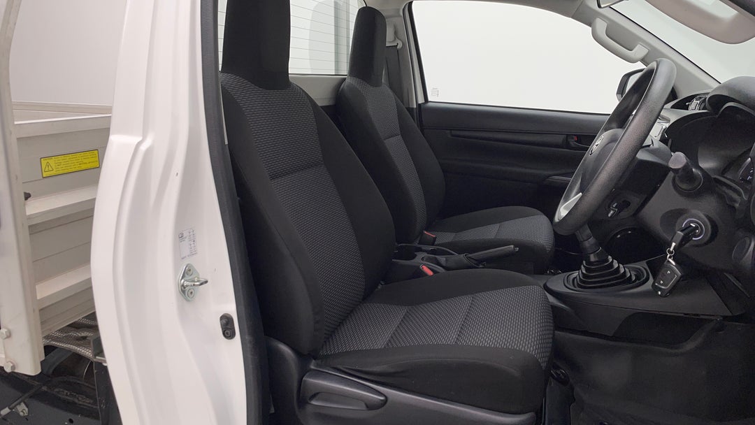 Right Side Front Door Cabin View