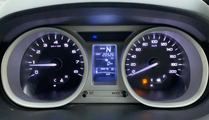 2017 Tata Tiago XZA PETROL, Petrol, Automatic, 20,525 km, Odometer Image