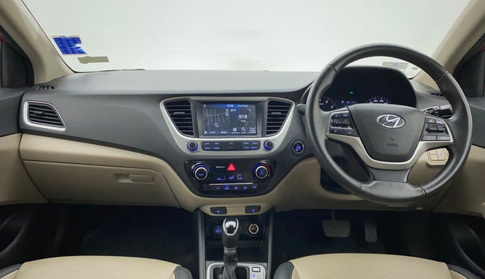2017 Hyundai Verna 1.6 VTVT SX (O) AT, Petrol, Automatic, 33,222 km, Dashboard