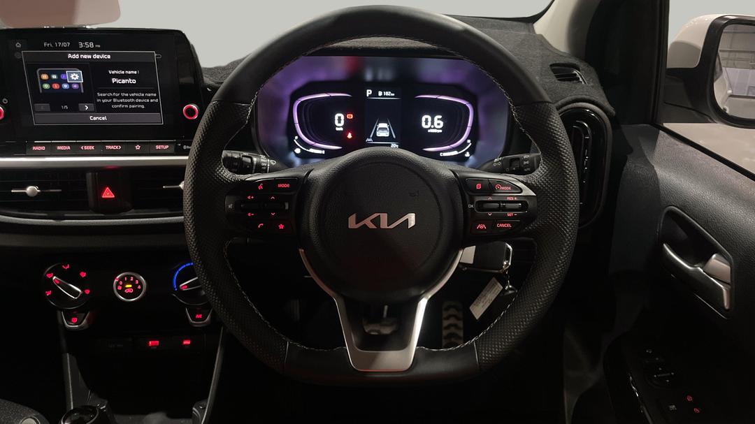 2025 Kia Picanto Gt Line (pe2), Automatic, 31823 km, Steering Wheel Close-up
