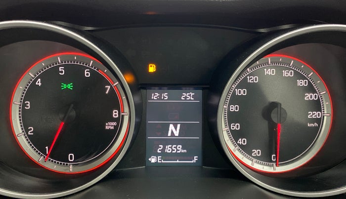2019 Maruti Swift VXI AMT D, Petrol, Automatic, 21,688 km, Odometer Image